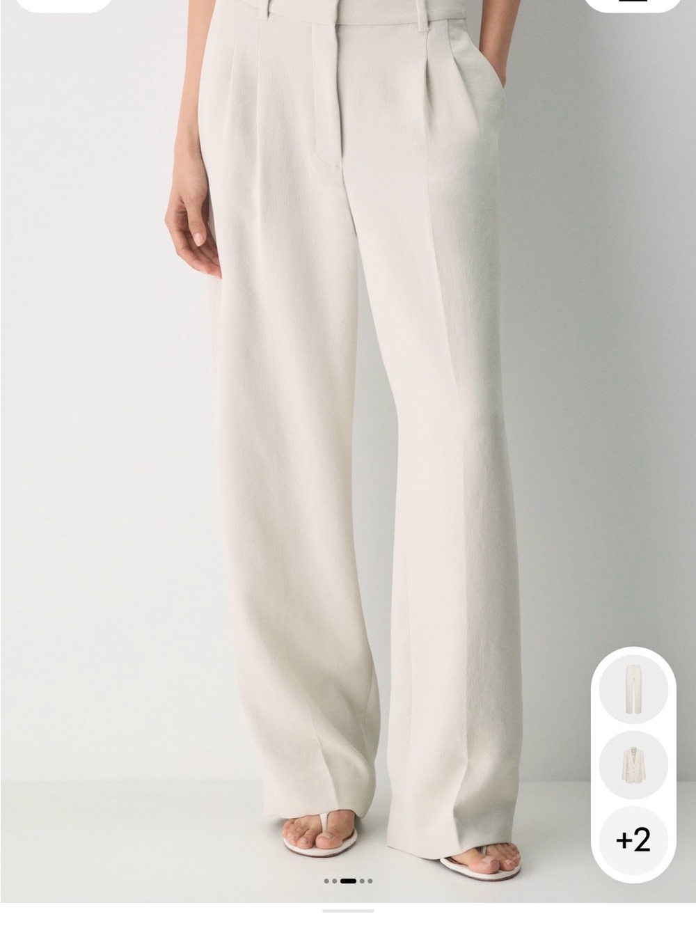 The Effortless Pant™ in Light Birch - Crepette™ - Picture 2 of 8